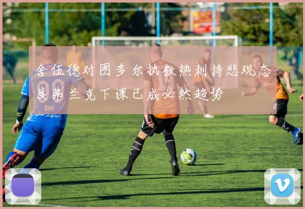 舍伍德对图多尔执教热刺持悲观态度弗兰克下课已成必然趋势